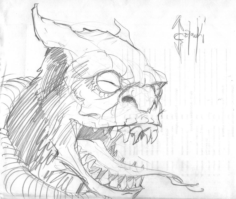 starwars, star wars, john gajowski, disney, johngajowski, pencils, bounty hunter, empire strikes back, bossk