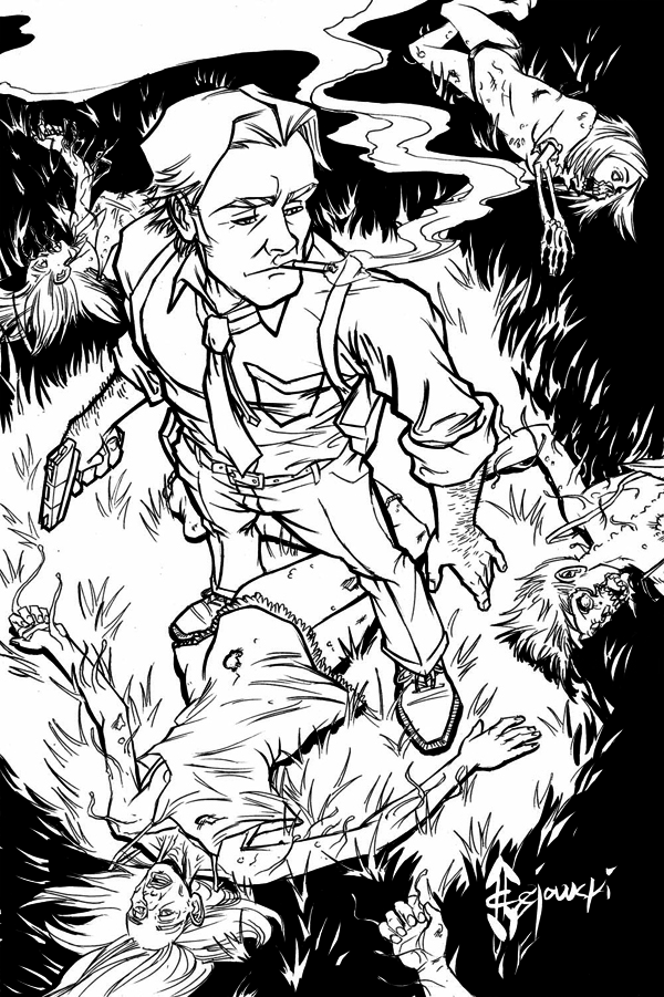 john gajowski, johngajowski, comics, comicbooks, comic books, character design, detective, noir, horror, crime,