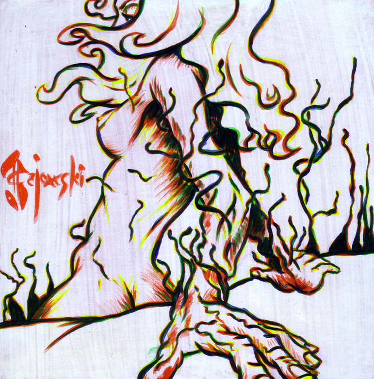 i know where you live where satan has his throne ,john gajowski, johngajowski, acrylic. big 200, chris haberman,