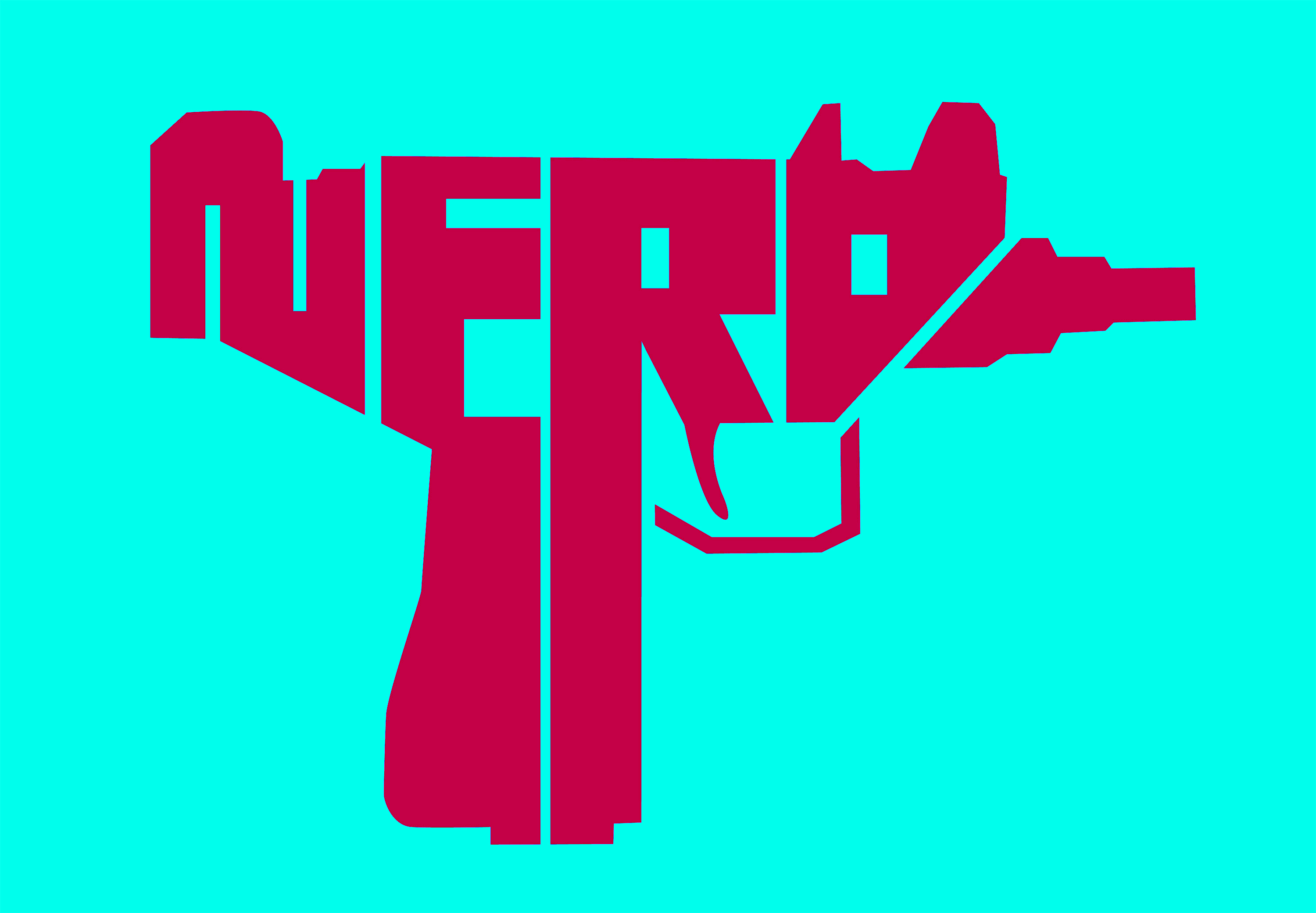 NERD UZI, nerd uzis, logo. Grindcore, popcore, music, johngajowski, john gajowski, design, john gajowski design,