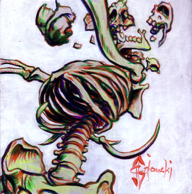 john gajowski, johngajowski, acrylic. big 200. chris haberman, the lake of fire is the second death