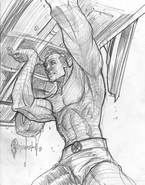 John Gajowski, #comics , #scifi, #iongrip, #johngajowski