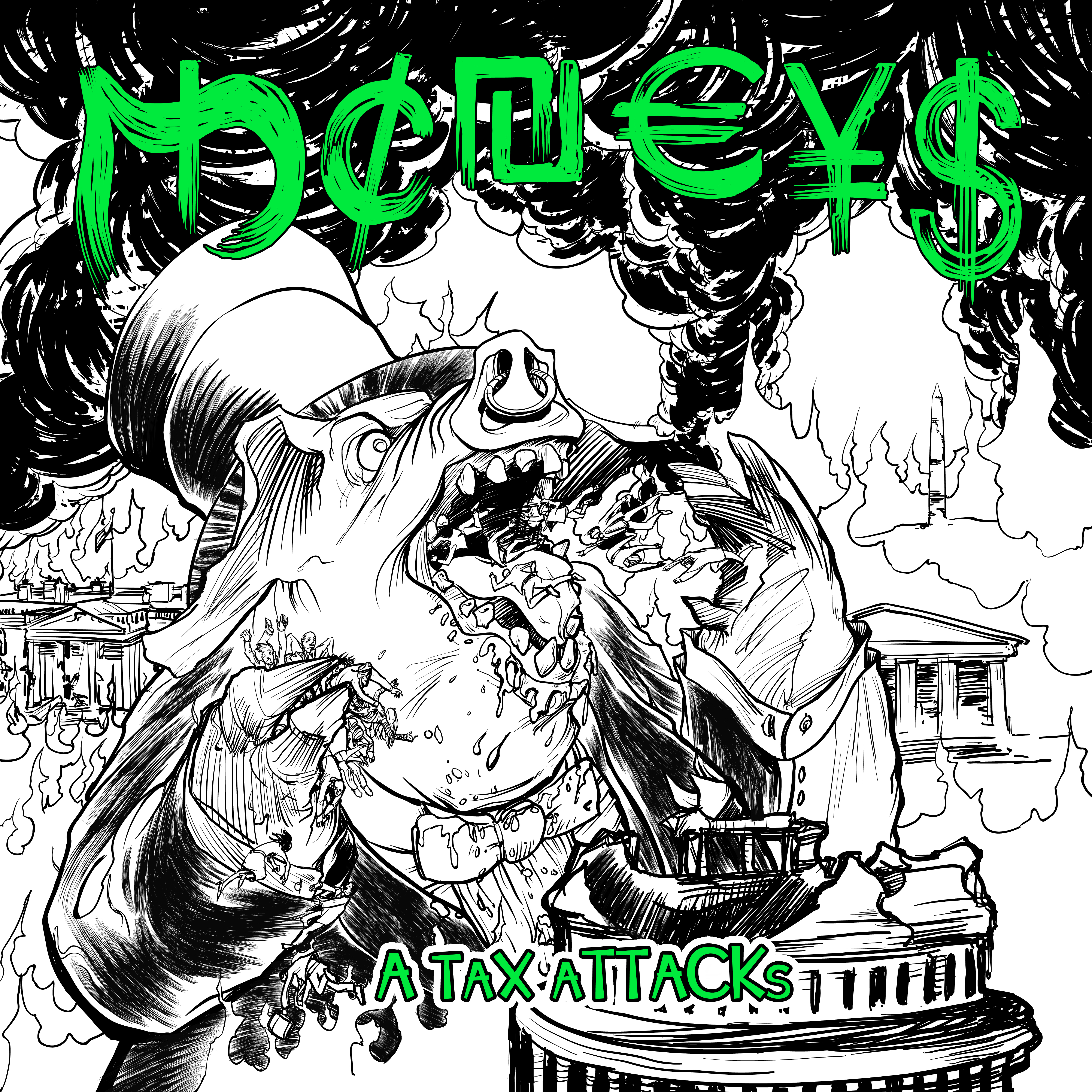 band logo, johngajowsk, john gajowsk, moneys, the new yorker,